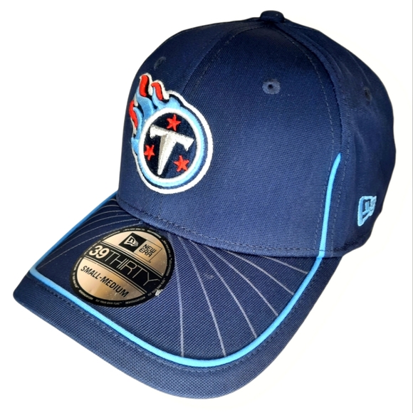 Tennessee Titans Tactel Flex Fit Hat NAVY NWT - Picture 1 of 5